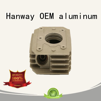 Hanway die casting motorcycle accessories customized for manufacturer