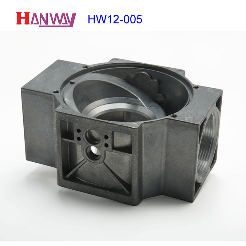 High pressure aluminum chromate plated die casting parts HW12-005-1
