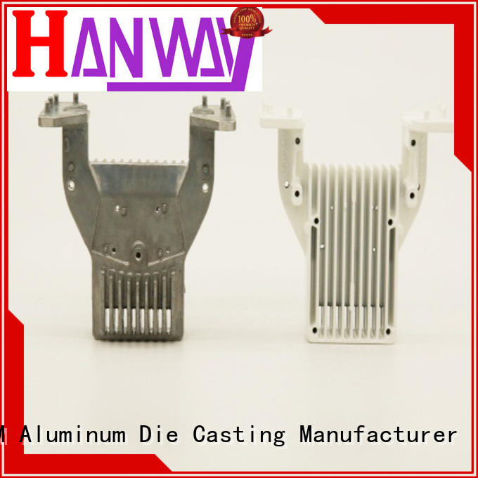 Hanway Brand aluminum rectifier cooler heatsink aluminum die casting supplier