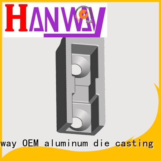 Hanway Brand aluminum chinese parts aluminium pressure die casting process manufacture