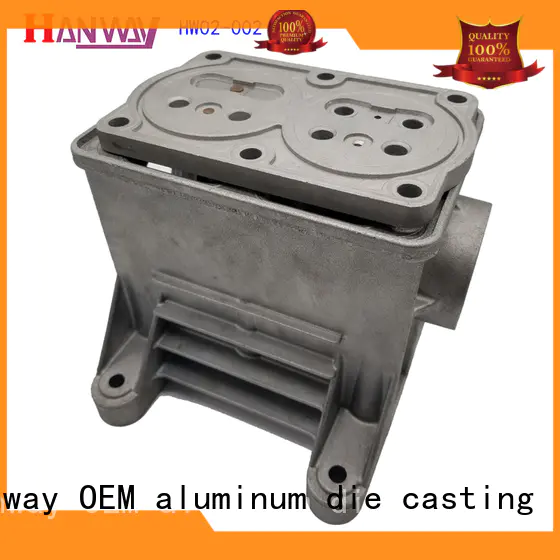 Hanway coating aluminum die casting parts wholesale for manufacturer