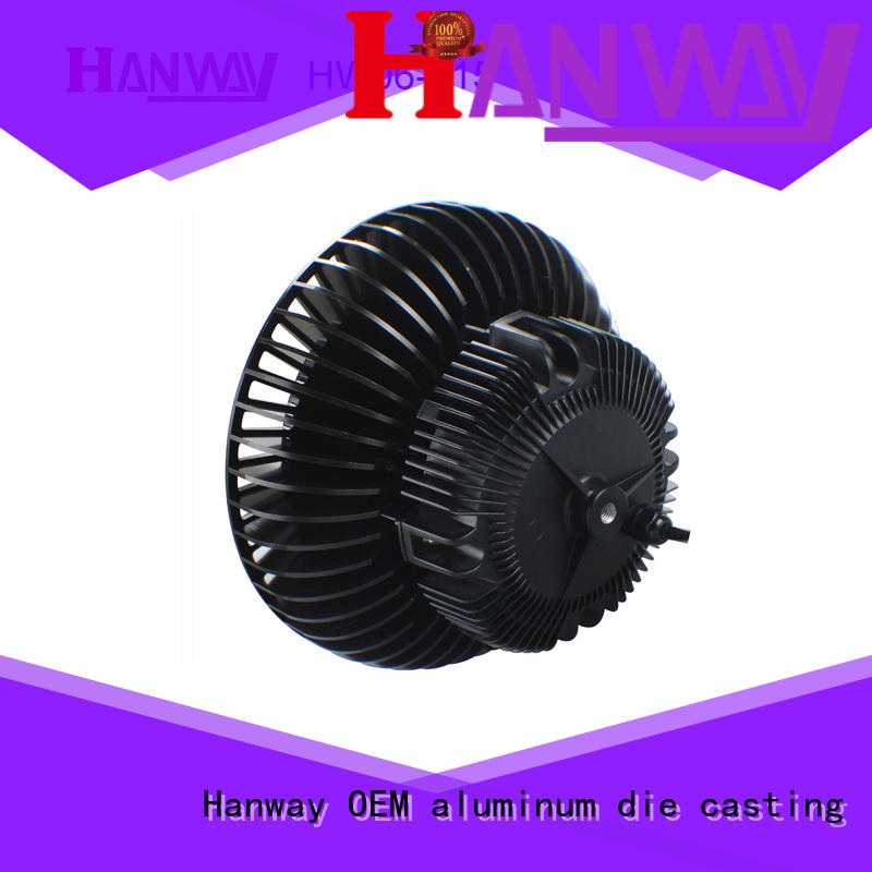 Hanway precise led heatsink factory price for manufacturer