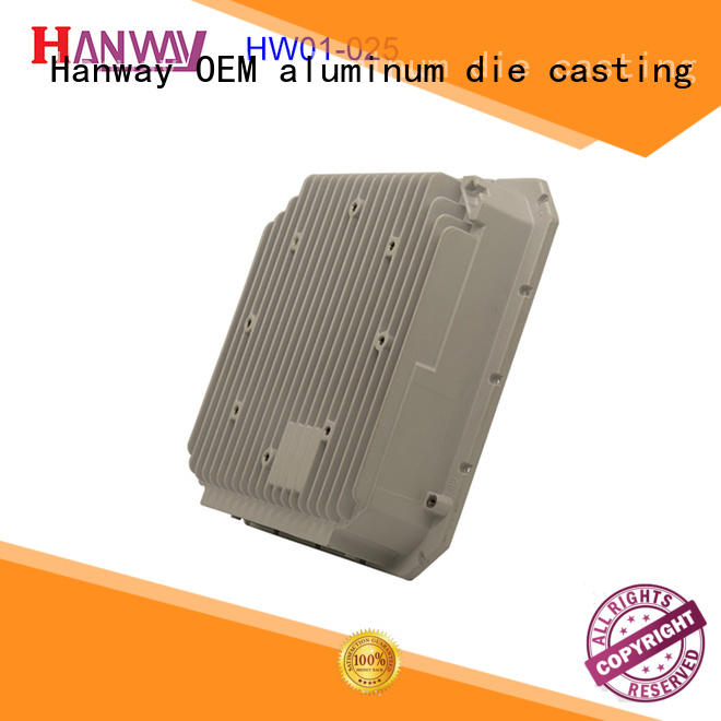 Hanway coating aluminum alloy casting design for antenna system