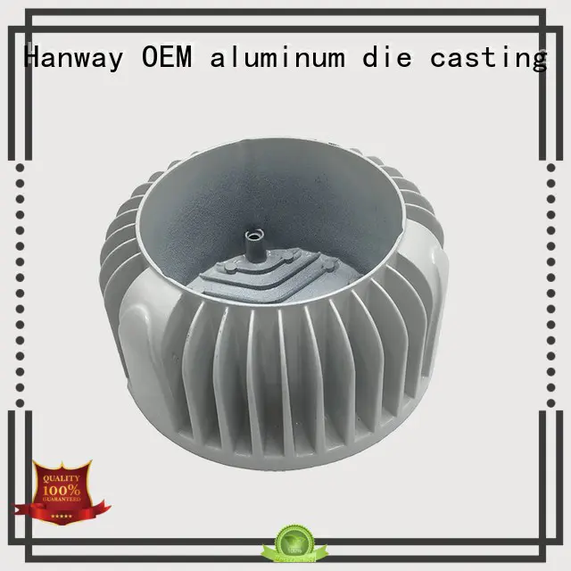Hanway light led heatsink customized for industry