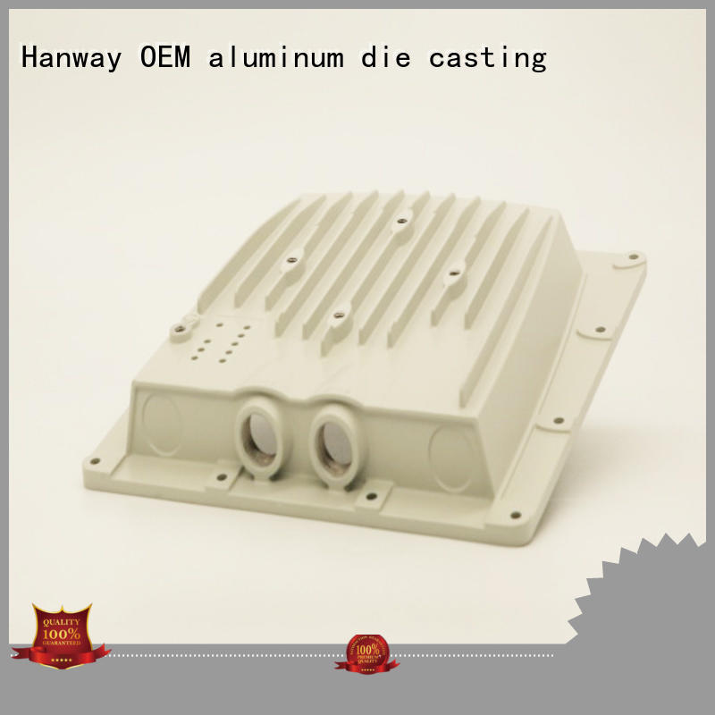 auto antenna part aluminum die casting company Hanway Brand